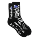 BLACK CRAZY SOCK