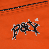 ORANGE CHINO SHORTS