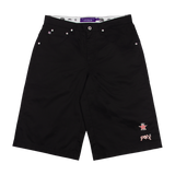 BLACK CHINO SHORTS 2026