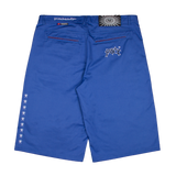 BLUE CHINO SHORTS