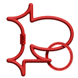 PUNKANDYO CARABINER RED