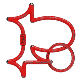 PUNKANDYO CARABINER RED