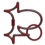 PUNKANDYO CARABINER RED