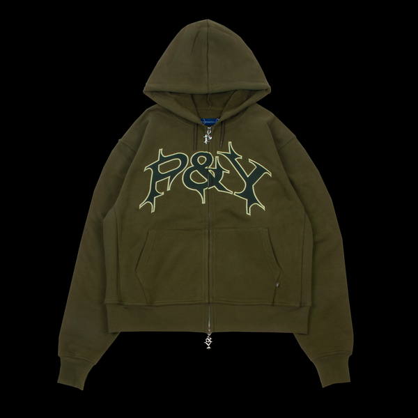 P&Y GREEN HOODIE – PUNKANDYO P&Y GREEN HOODIE – PUNKANDYO
