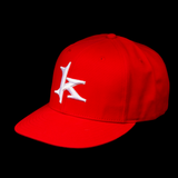 RED "K" SNAPBACK