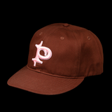 BROWN "P" SNAPBACK