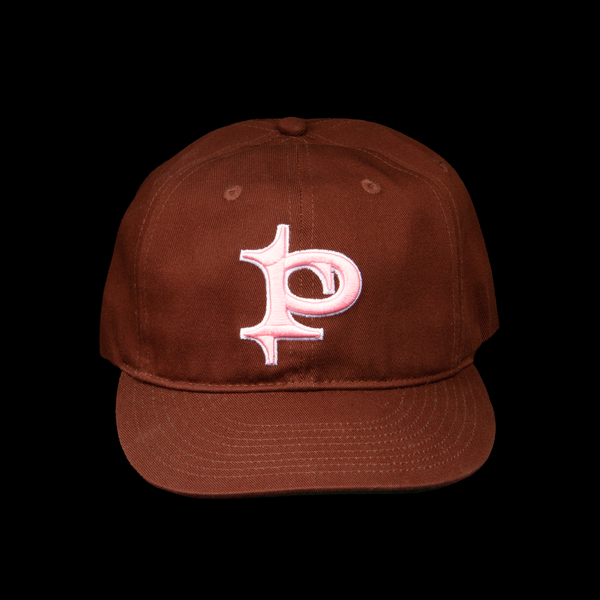 BROWN "P" SNAPBACK