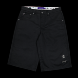 BLACK CHINO SHORTS