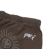 P&Y STAR SWEATS BROWN