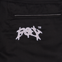 BLACK CHINO SHORTS