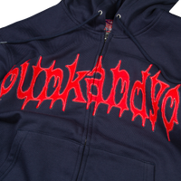 SK8 ZIP UP NAVY – PUNKANDYO