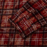STR8 FLANNEL SHIRT RED