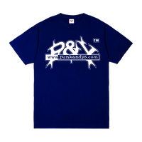 NAVY LOGO TEE