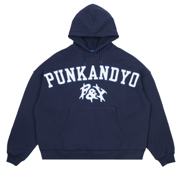 P&Y YANKEE HOODIE NAVY