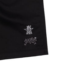 BLACK CHINO SHORTS