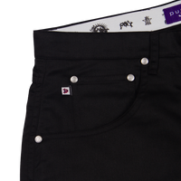 BLACK CHINO SHORTS