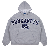 P&Y YANKEE HOODIE GREY