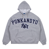 P&Y YANKEE HOODIE GREY
