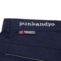 NAVY CHINO SHORTS
