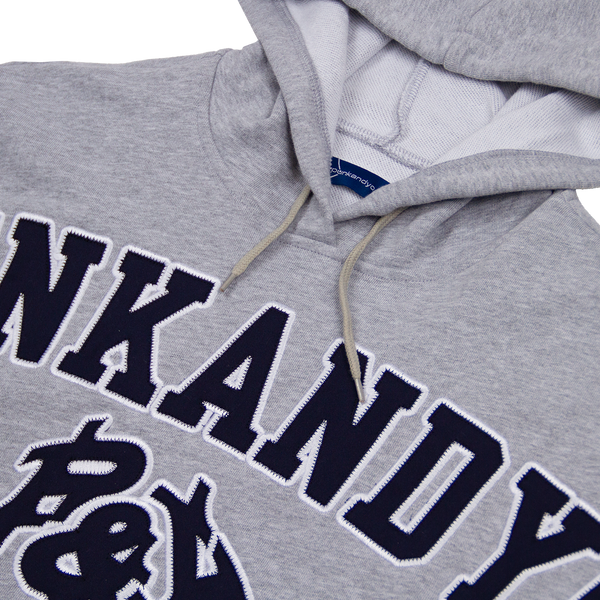 P&Y YANKEE HOODIE GREY – PUNKANDYO P&Y YANKEE HOODIE GREY – PUNKANDYO