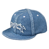 INDIGO DENIM FLOPPY CAP