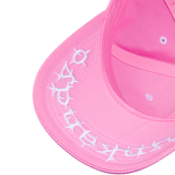 PINK CONTRAST BASEBALL CAP