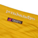 YELLOW CHINO SHORTS