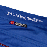 BLUE CHINO SHORTS