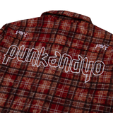 STR8 FLANNEL SHIRT RED