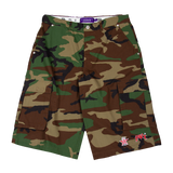 CARGO CAMO SHORTS