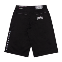 BLACK CHINO SHORTS
