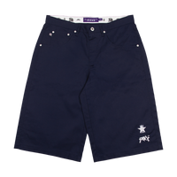 NAVY CHINO SHORTS