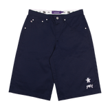 NAVY CHINO SHORTS