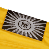 YELLOW CHINO SHORTS