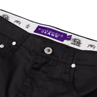BLACK CHINO SHORTS