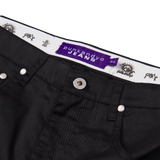 BLACK CHINO SHORTS