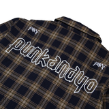 STR8 FLANNEL SHIRT BLUE