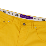 YELLOW CHINO SHORTS