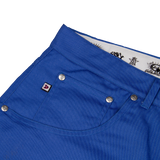 BLUE CHINO SHORTS