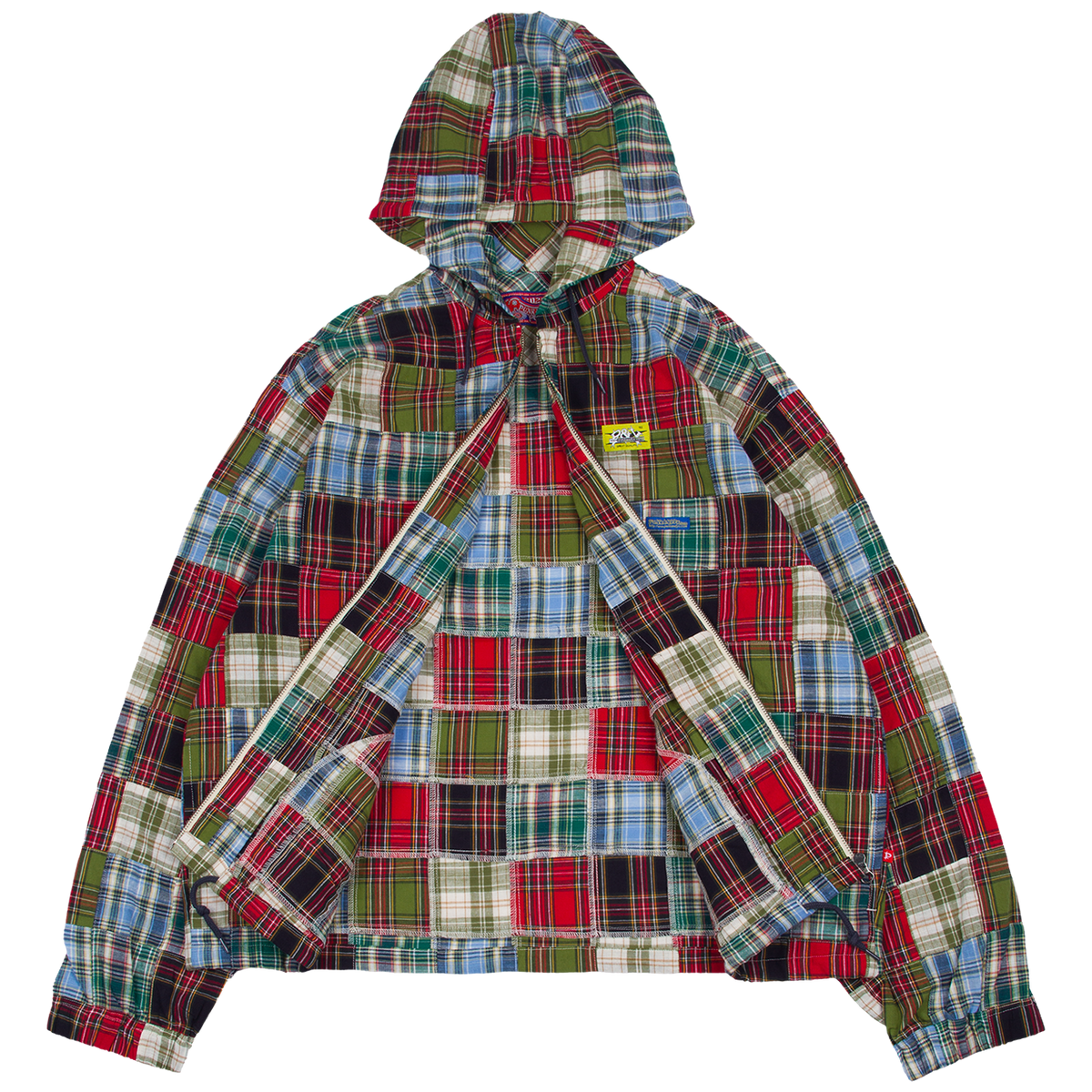 PLAID ZIP UP HOODIE – PUNKANDYO PLAID ZIP UP HOODIE – PUNKANDYO