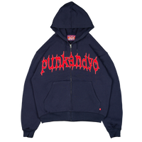 SK8 ZIP UP NAVY – PUNKANDYO