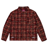 STR8 FLANNEL SHIRT RED