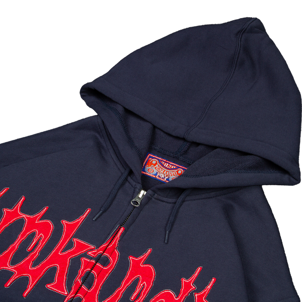SK8 ZIP UP NAVY – PUNKANDYO SK8 ZIP UP NAVY – PUNKANDYO