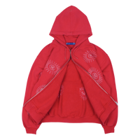 P&Y STAR HOODIE RED