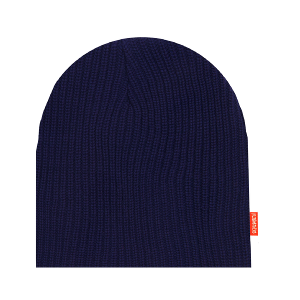 RIBBED NAVY SKULLY