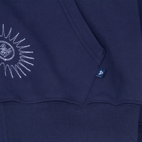 P&Y STAR HOODIE NAVY