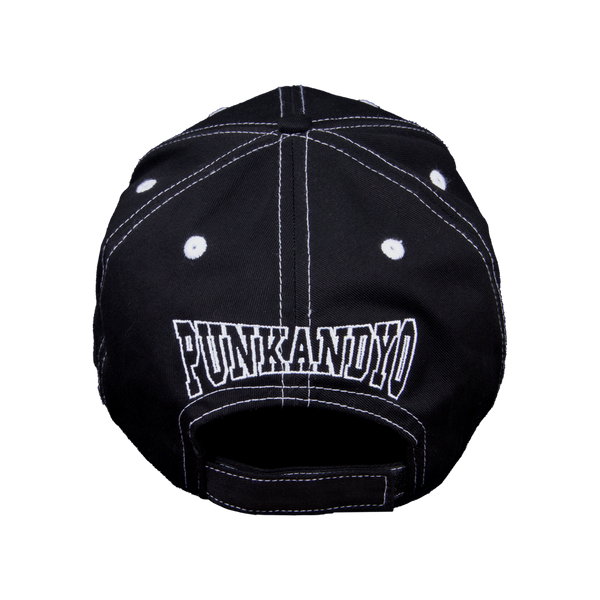 BLACK CONTRAST BASEBALL CAP – PUNKANDYO BLACK CONTRAST BASEBALL CAP – PUNKANDYO