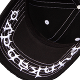 BLACK CONTRAST BASEBALL CAP