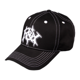 BLACK CONTRAST BASEBALL CAP