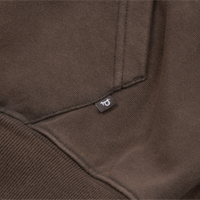 P&Y STAR HOODIE BROWN